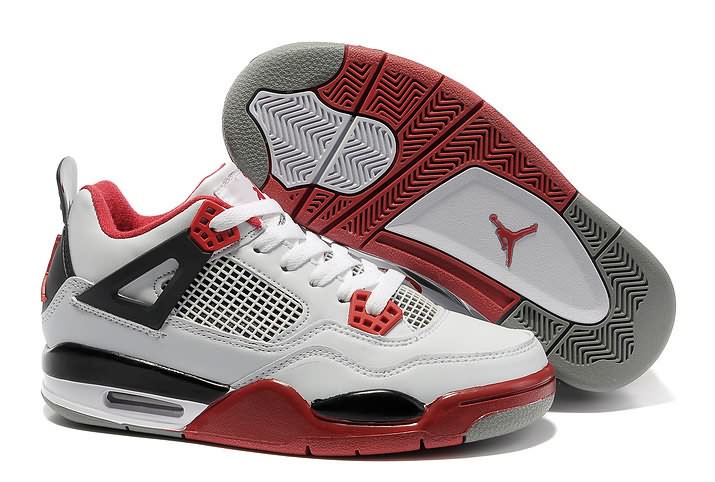 Buy Womens Air Jordan 4 Retro Fire Red Mars Fashion